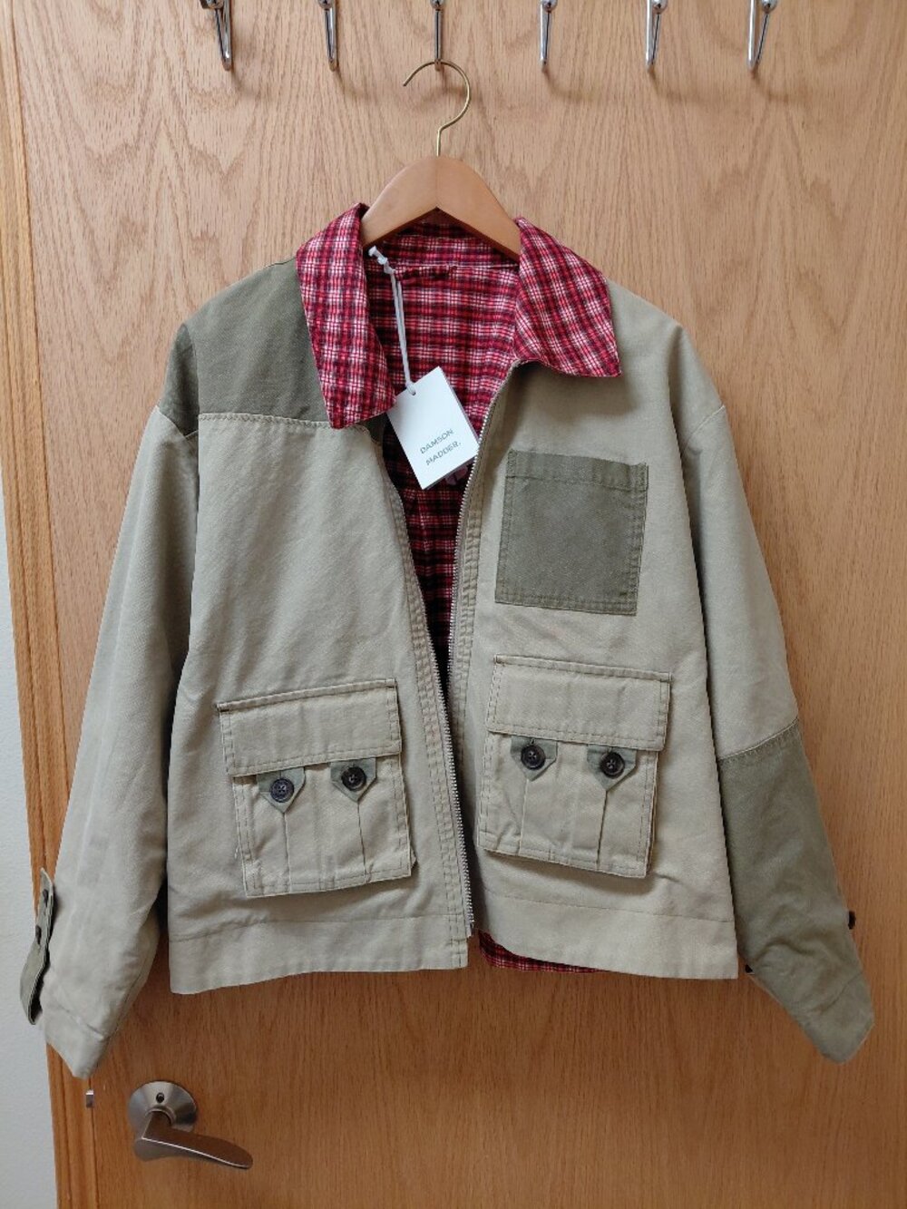 Damson Madder - Reversible Marcelle Barn Jacket